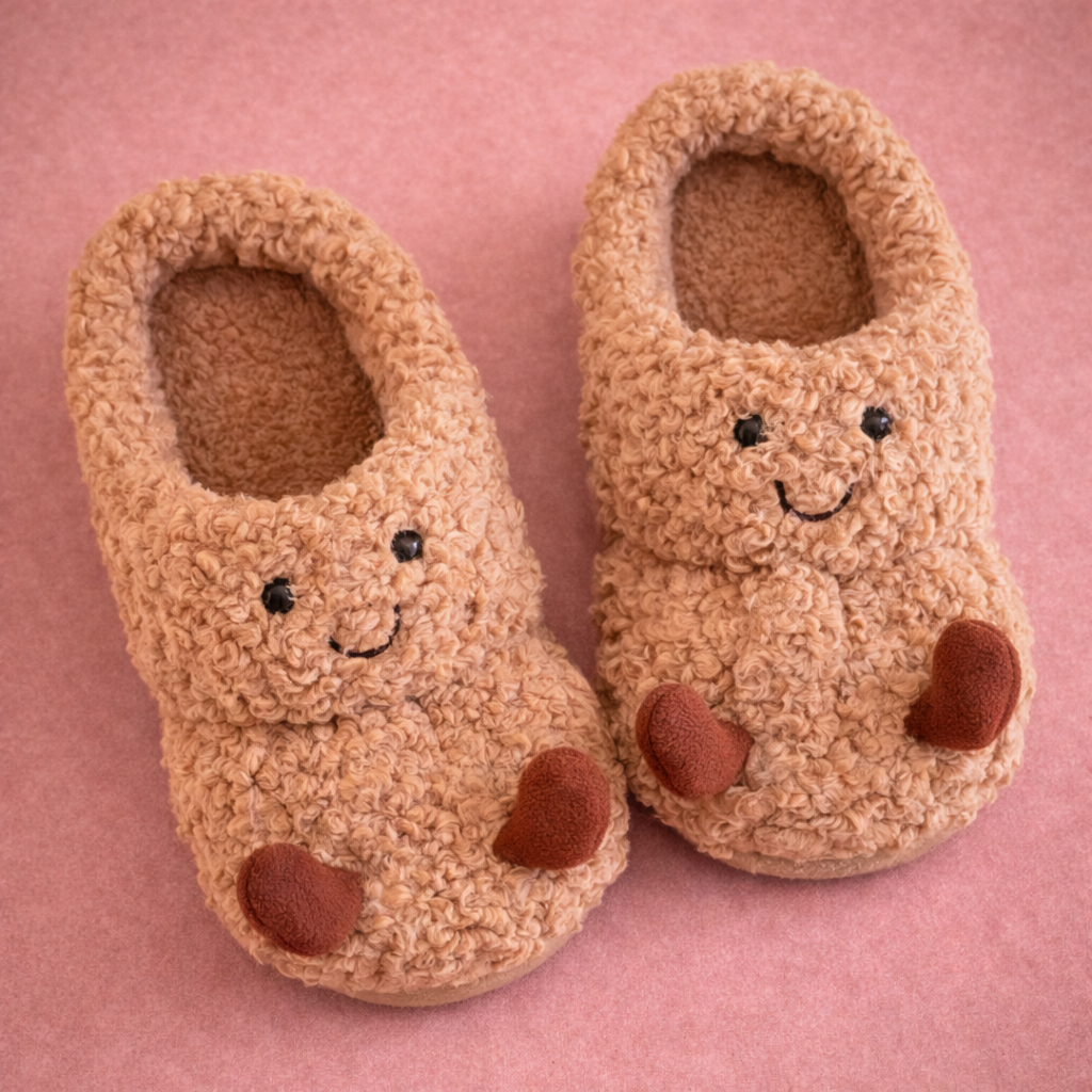 Pluffie Peanut Slippers